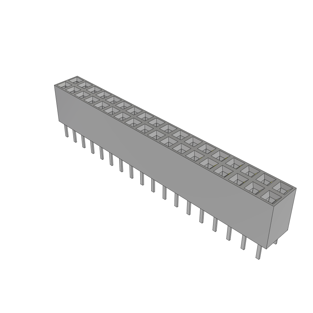 All Parts Connectors rugged connector BCS-118-L-D-DE-BE by Samtec