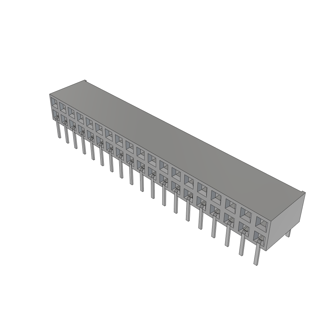 All Parts Connectors rugged connector BCS-119-S-D-HE by Samtec