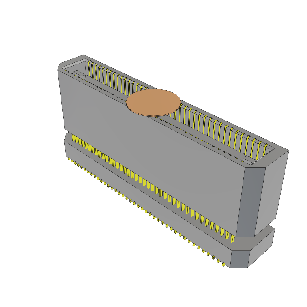 All Parts Connectors rugged connector BTE-040-04-F-D-A-K-TR by Samtec