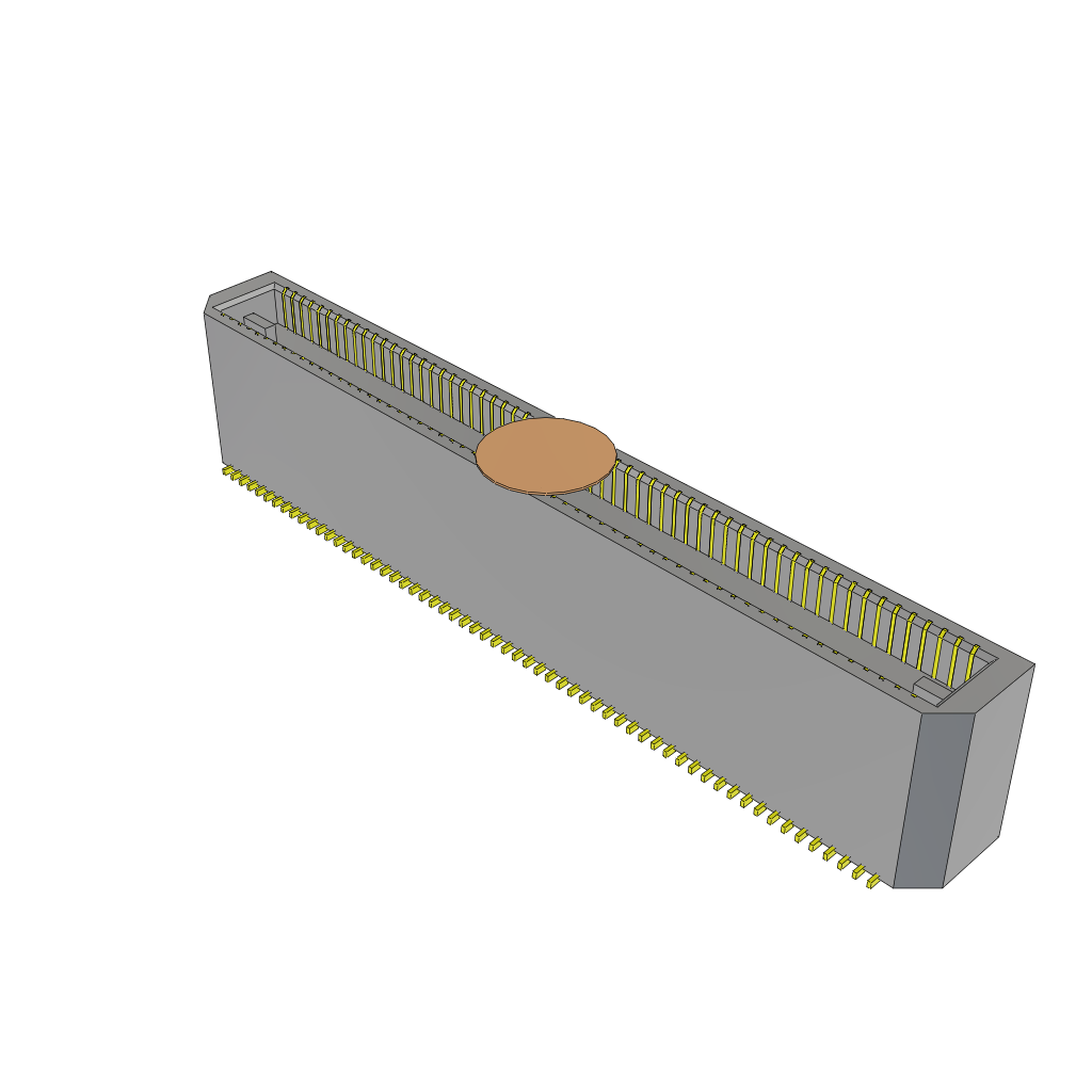 All Parts Connectors rugged connector BTE-060-03-F-D-A-K by Samtec