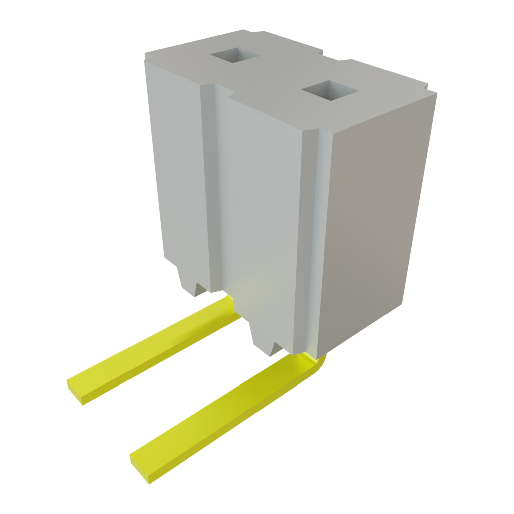 All Parts Power Products Batteries and Accessories Accessories Battery Housings-Cradles CES-102-02-G-S-RA by Samtec