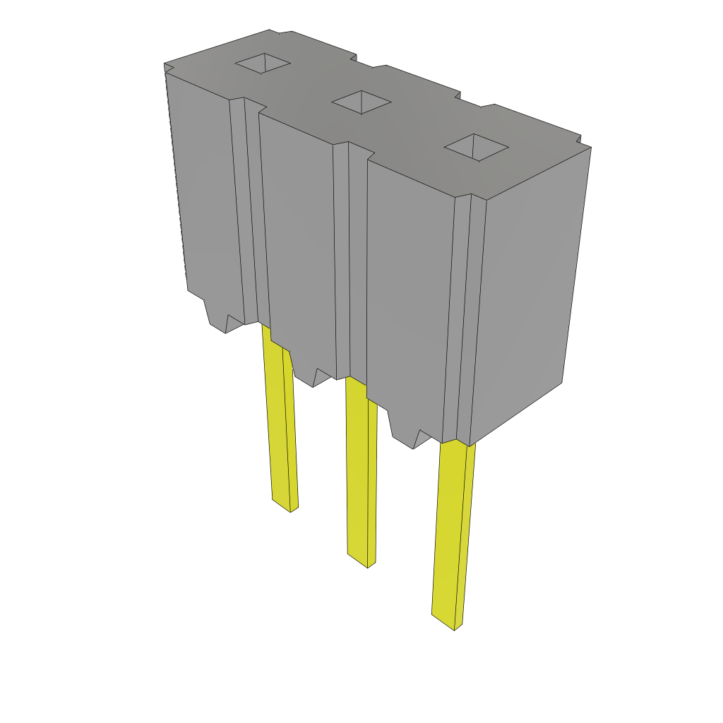 All Parts Power Products Batteries and Accessories Accessories Battery Housings-Cradles CES-103-02-G-S by Samtec