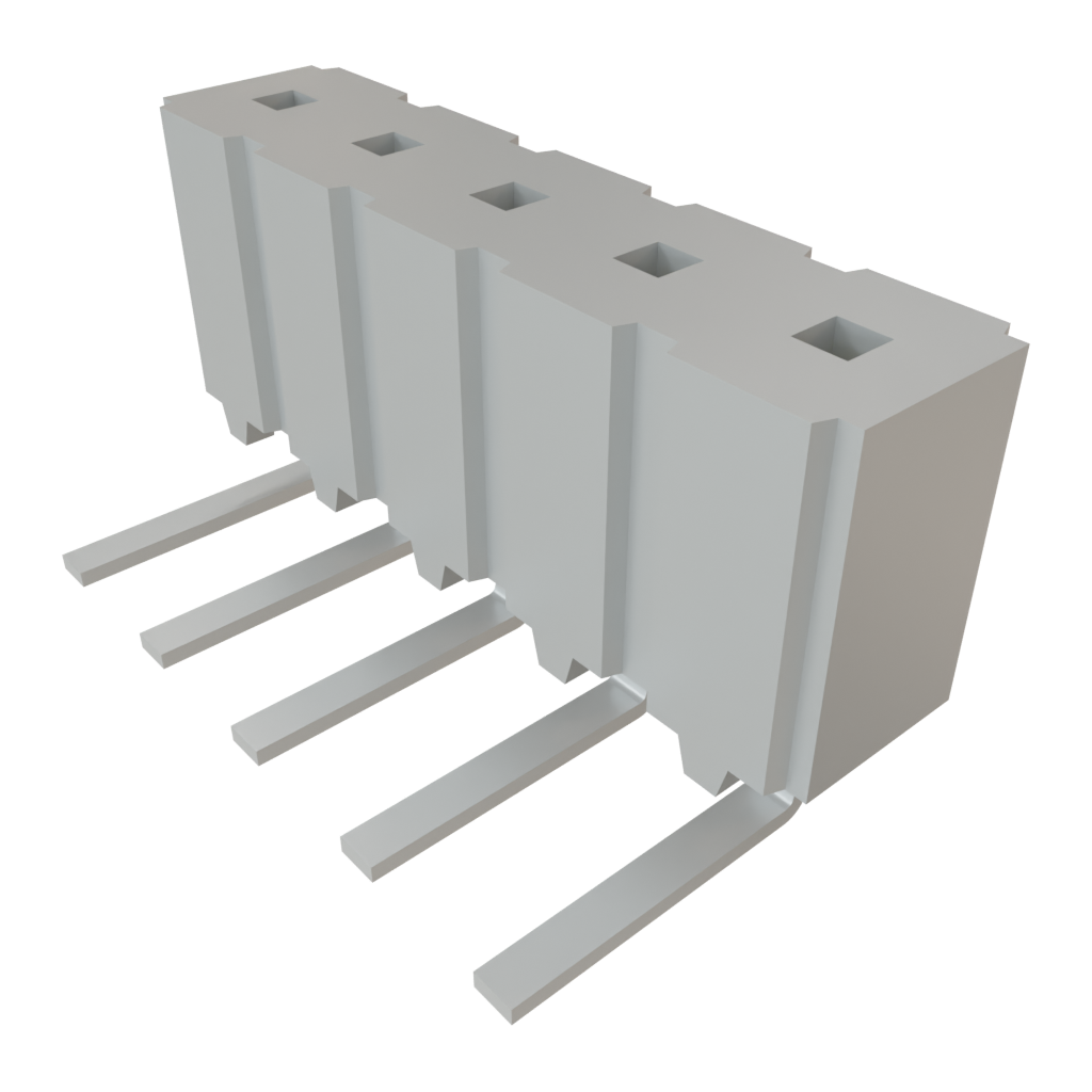 All Parts Power Products Batteries and Accessories Accessories Battery Housings-Cradles CES-105-02-L-S-RA by Samtec