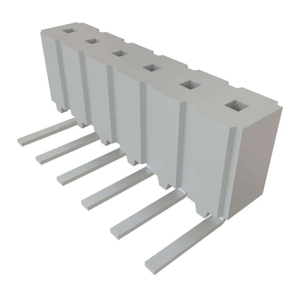 All Parts Power Products Batteries and Accessories Accessories Battery Housings-Cradles CES-106-02-L-S-RA by Samtec
