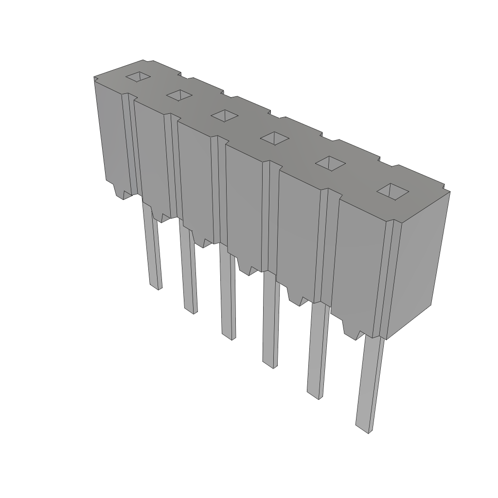 All Parts Power Products Batteries and Accessories Accessories Battery Housings-Cradles CES-106-02-L-S by Samtec
