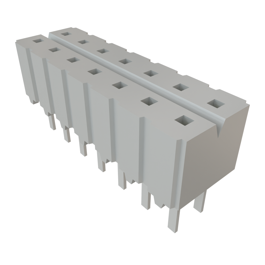 All Parts Power Products Batteries and Accessories Accessories Battery Housings-Cradles CES-107-01-L-D by Samtec
