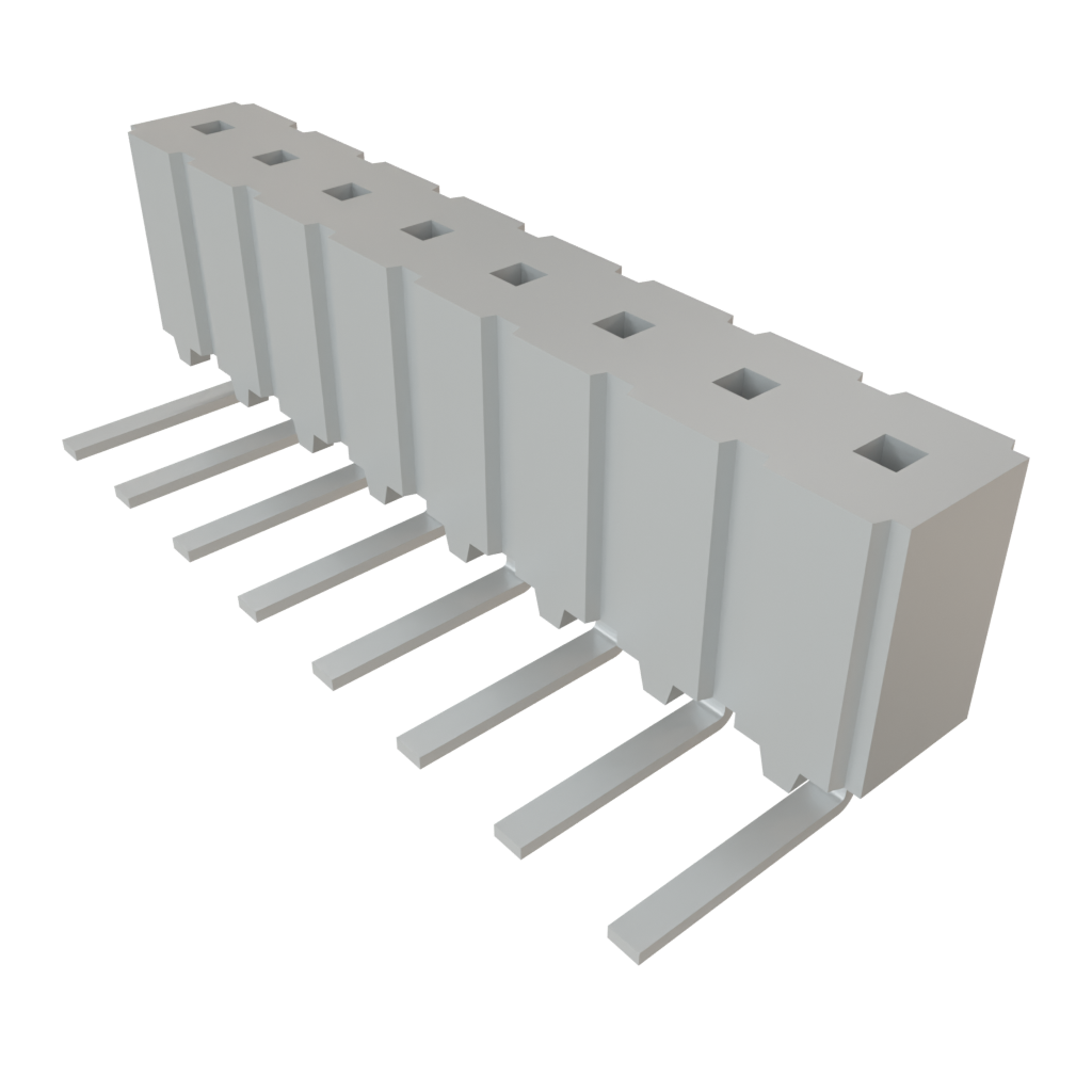 All Parts Power Products Batteries and Accessories Accessories Battery Housings-Cradles CES-108-02-T-S-RA by Samtec