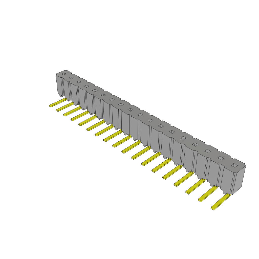All Parts Power Products Batteries and Accessories Accessories Battery Housings-Cradles CES-118-02-G-S-RA by Samtec