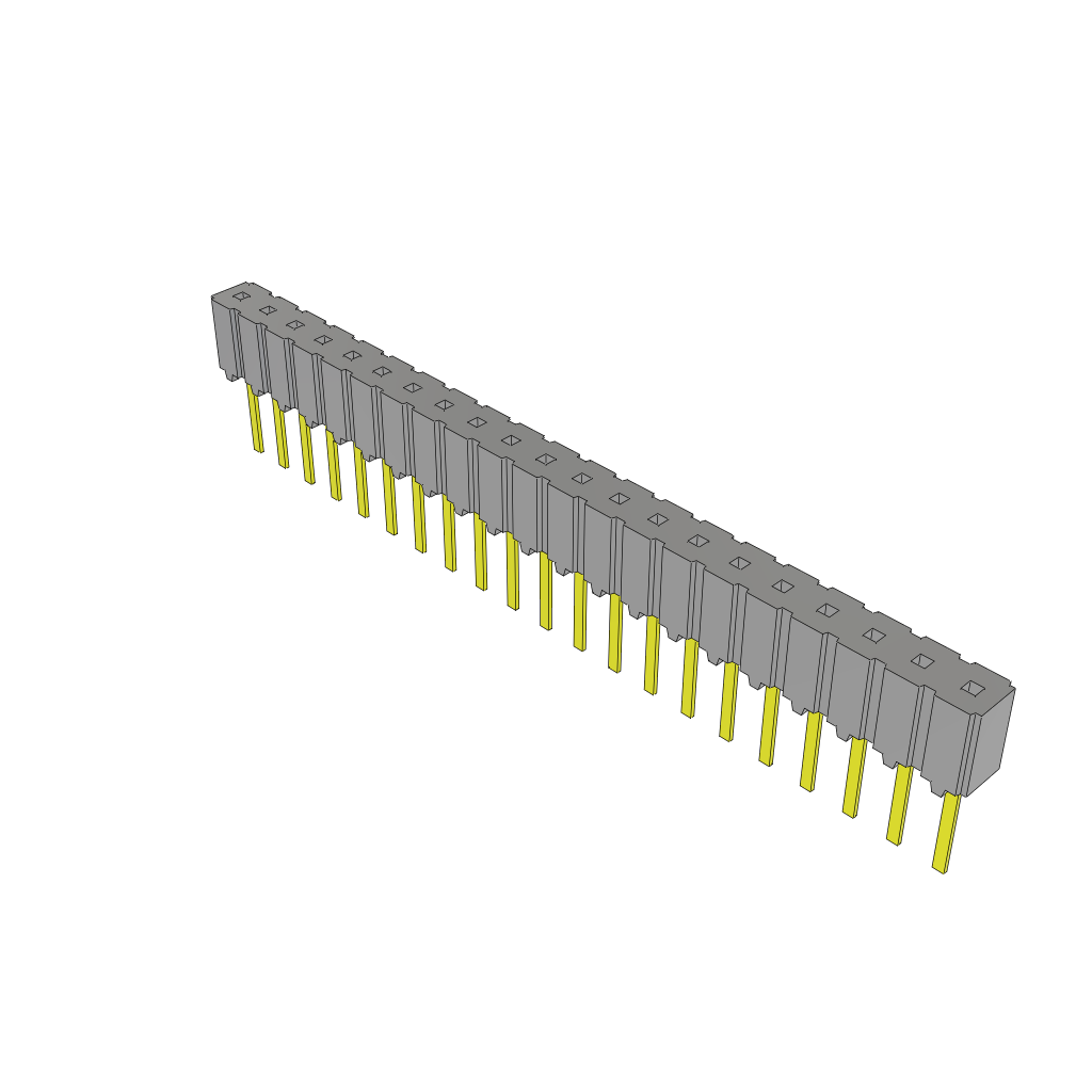 All Parts Power Products Batteries and Accessories Accessories Battery Housings-Cradles CES-121-02-G-S by Samtec