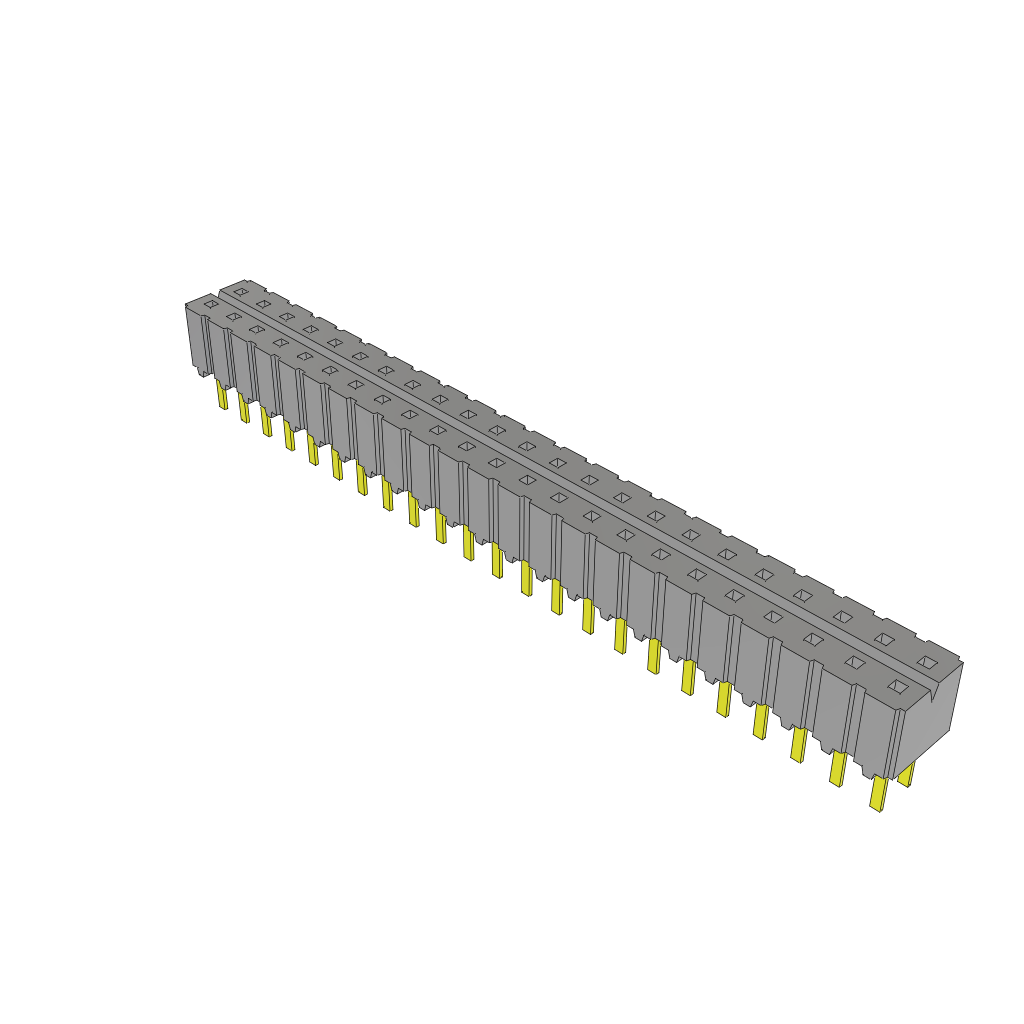 All Parts Power Products Batteries and Accessories Accessories Battery Housings-Cradles CES-123-01-G-D by Samtec