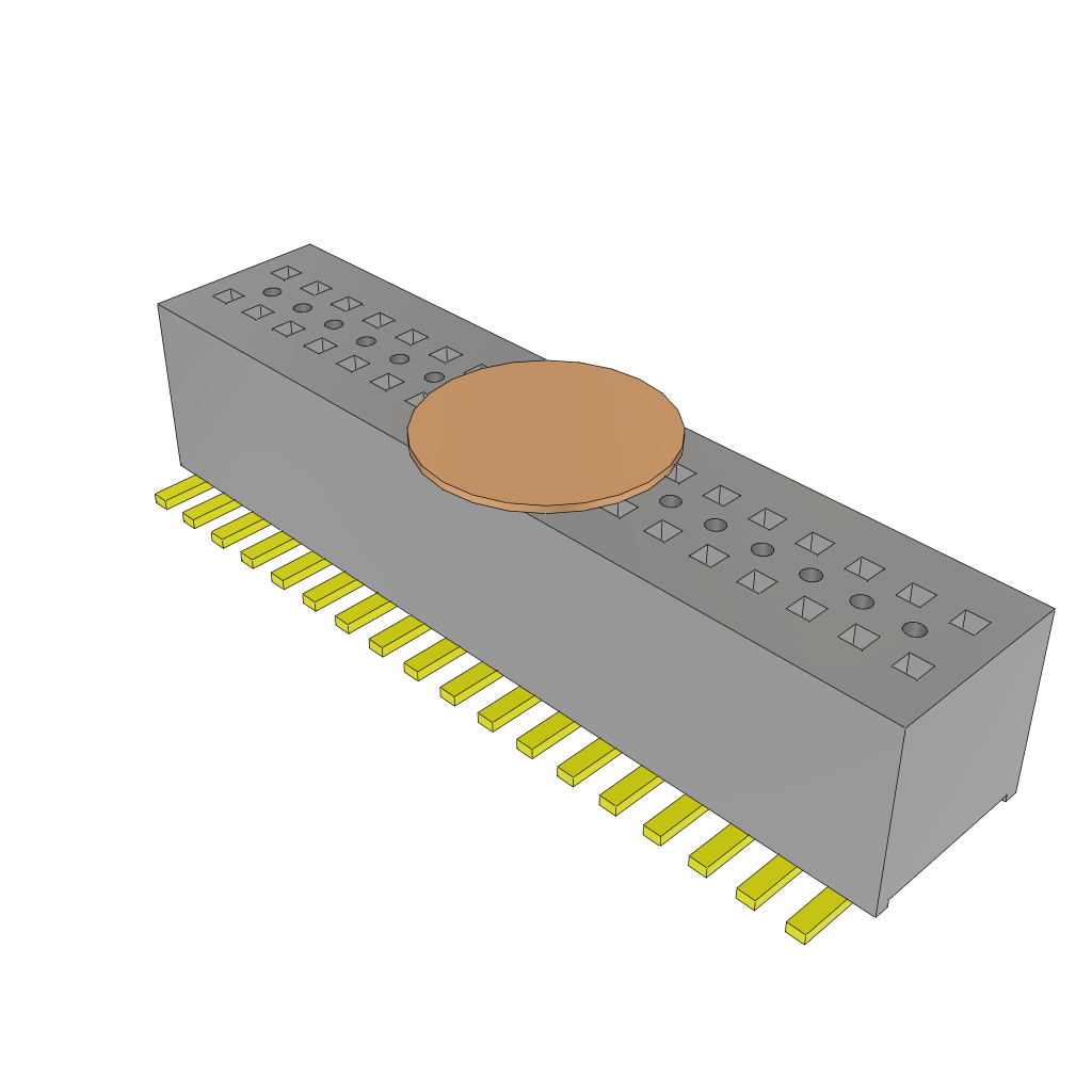 All Parts Connectors Smart Card Connectors CLE-118-01-G-DV-A-K by Samtec