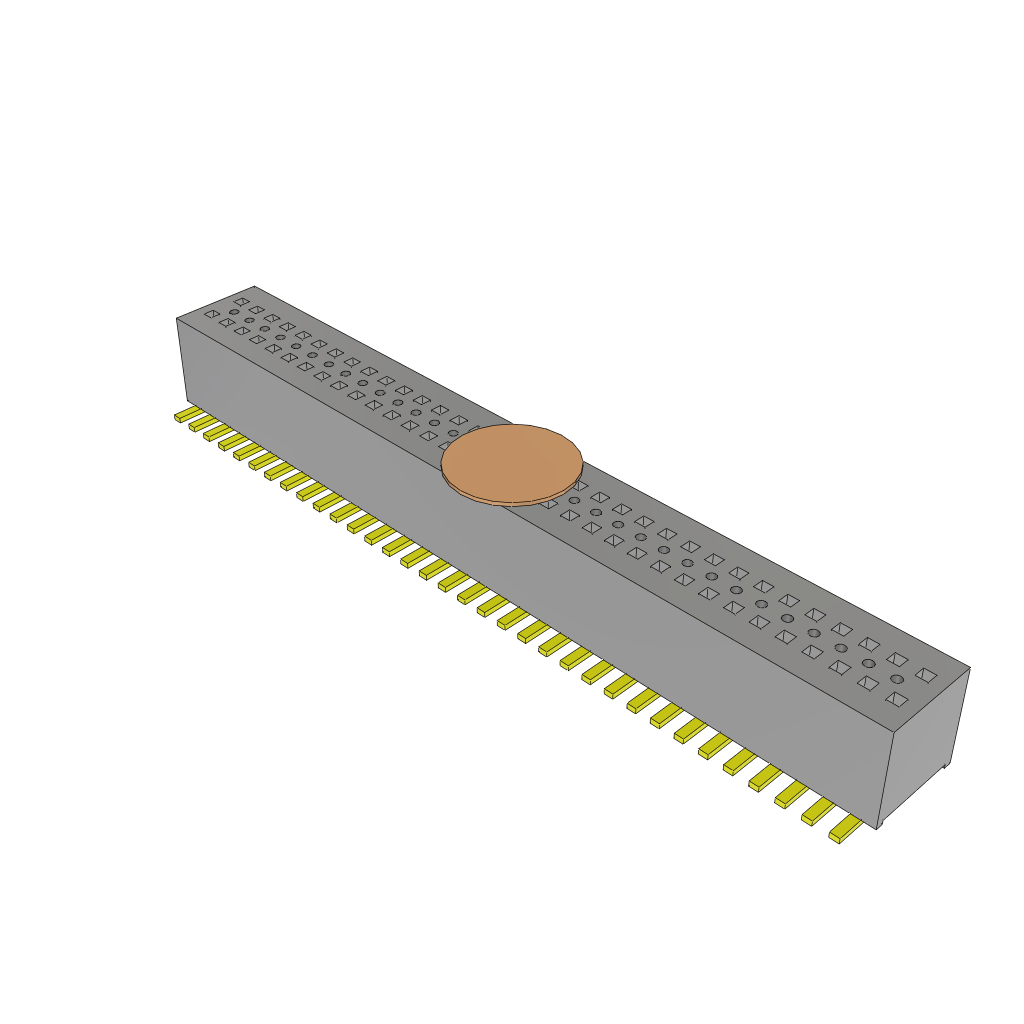 All Parts Connectors Smart Card Connectors CLE-134-01-G-DV-K by Samtec