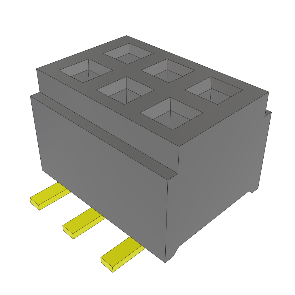 CLM-103-02-G-D-A by Samtec