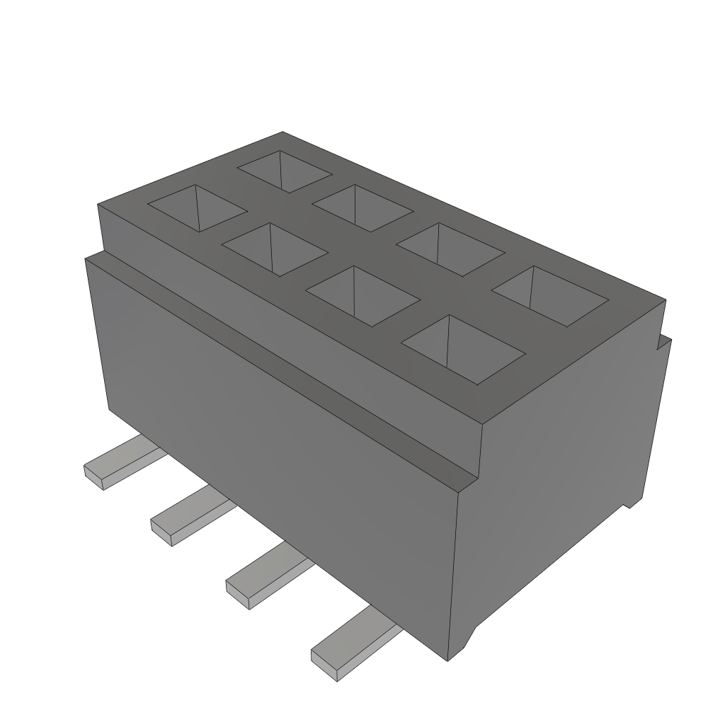 CLM-104-02-LM-D-BE by Samtec