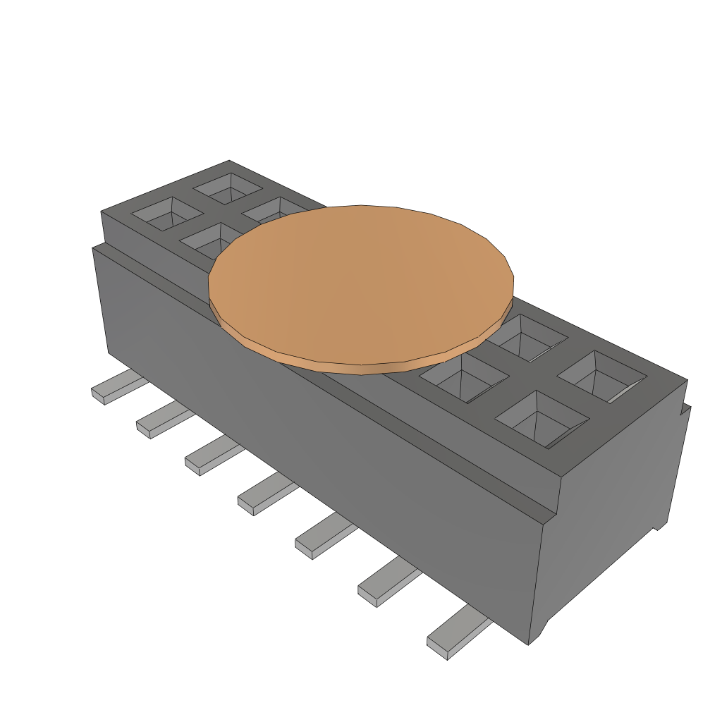 CLM-107-02-L-D-K by Samtec