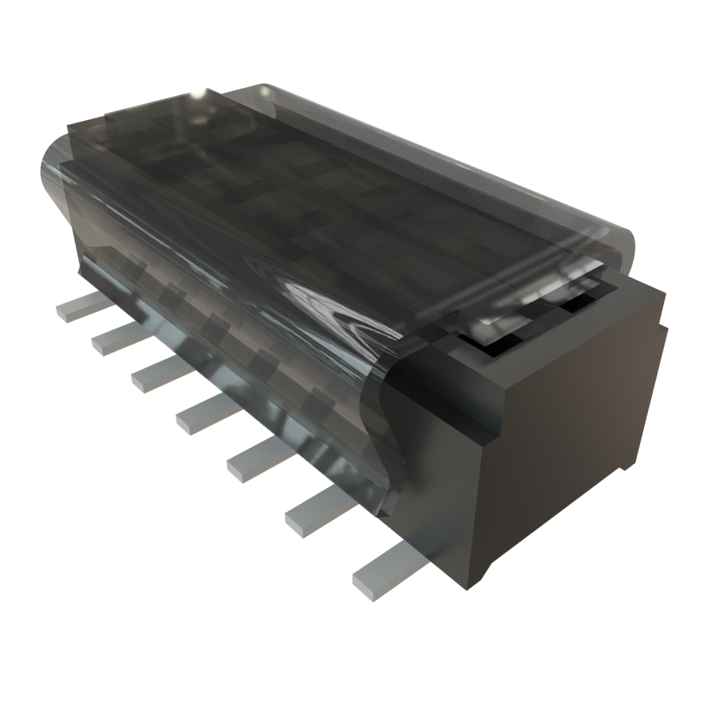All Parts Connectors rugged connector CLM-107-02-L-D-P-TR by Samtec