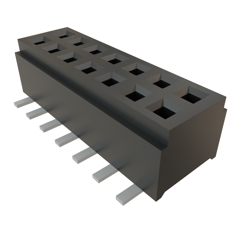 All Parts Connectors rugged connector CLM-107-02-LM-D-A by Samtec