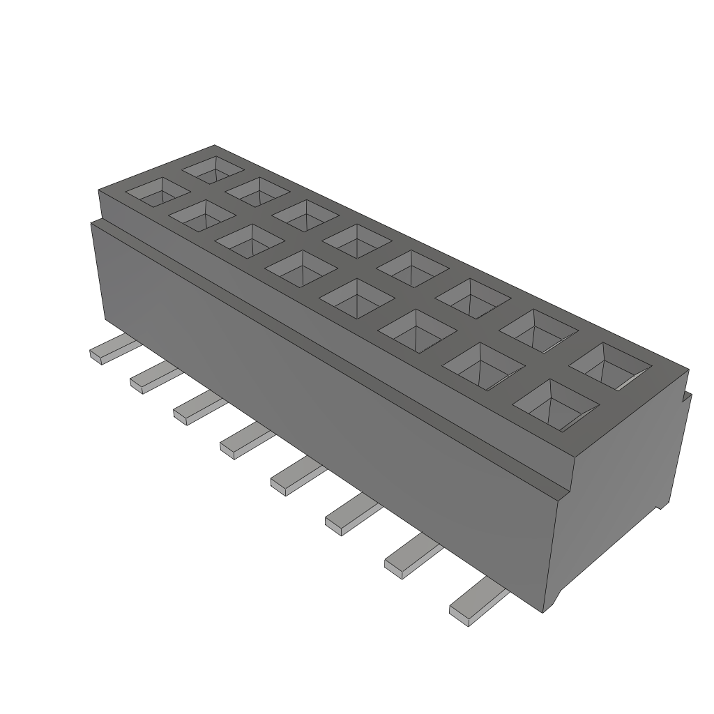 CLM-108-02-F-D-A by Samtec