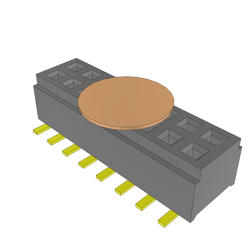 CLM-108-02-H-D-K-TR by Samtec