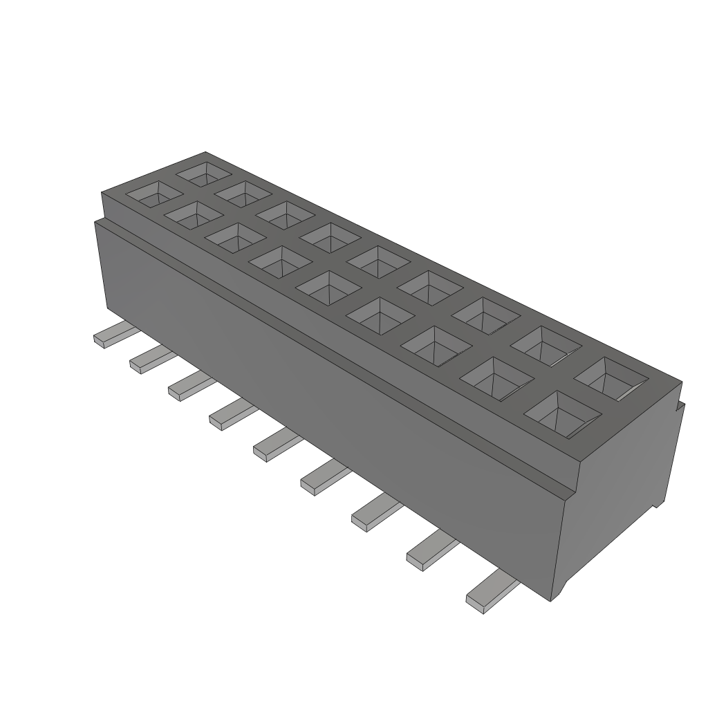 All Parts Connectors rugged connector CLM-109-02-F-D-A by Samtec