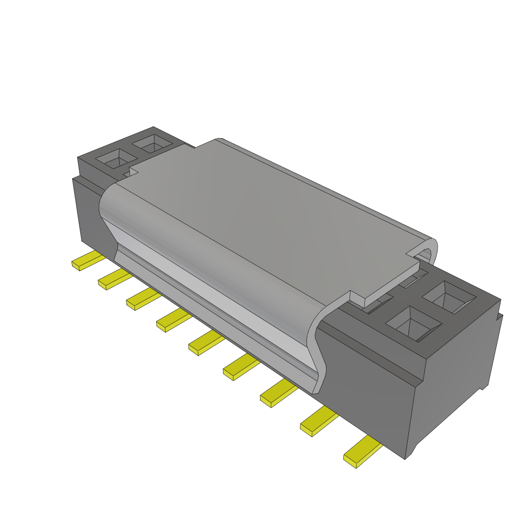 All Parts Connectors rugged connector CLM-109-02-H-D-P-TR by Samtec