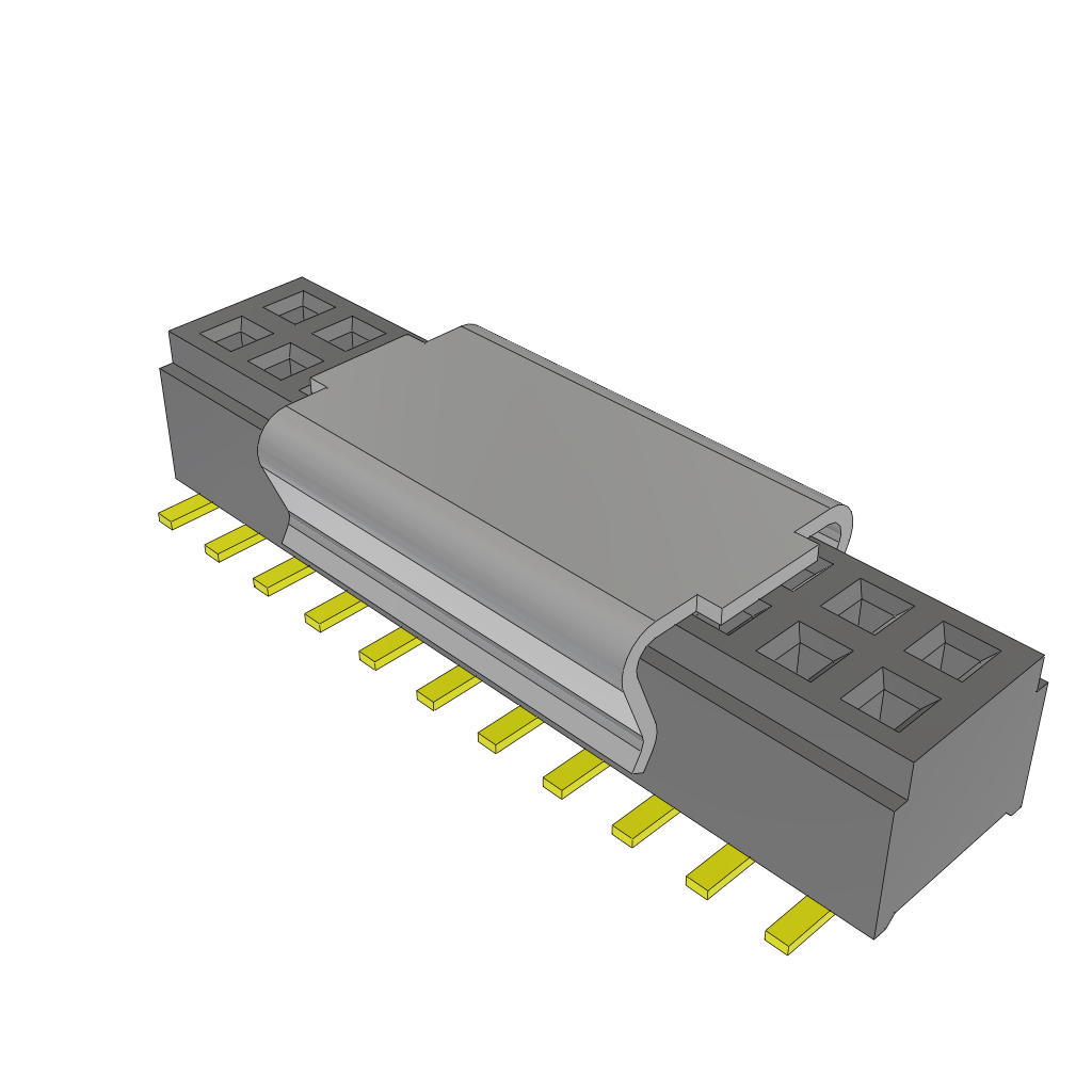 All Parts Connectors rugged connector CLM-111-02-H-D-P by Samtec