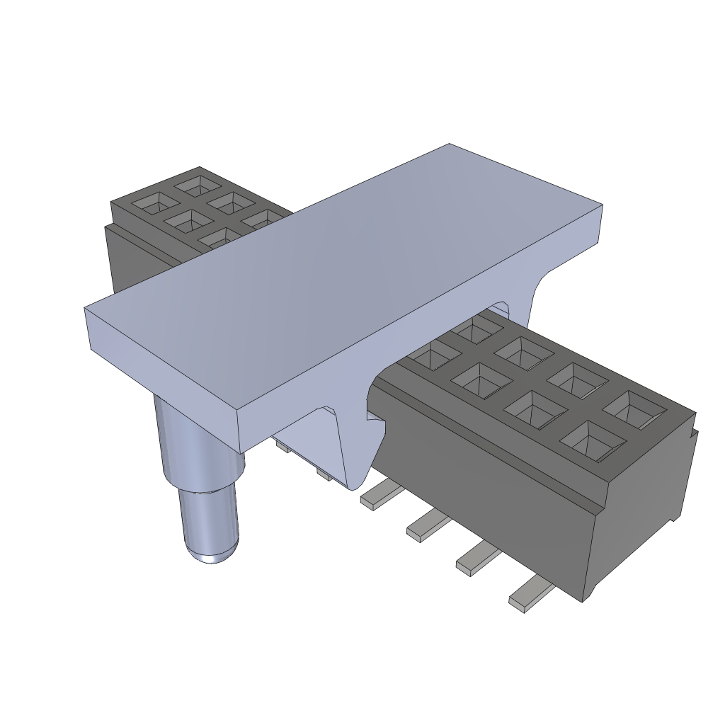 All Parts Connectors rugged connector CLM-111-02-L-D-PA by Samtec