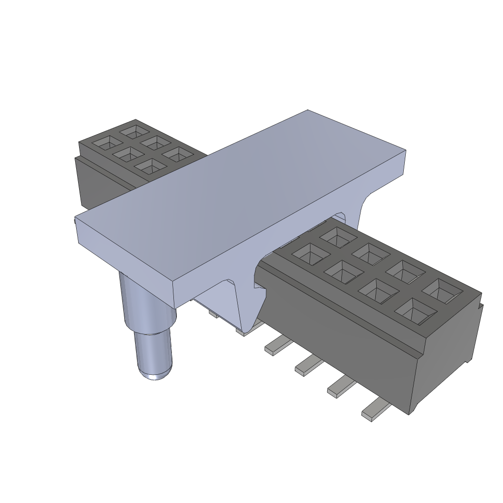 All Parts Connectors rugged connector CLM-112-02-L-D-PA by Samtec
