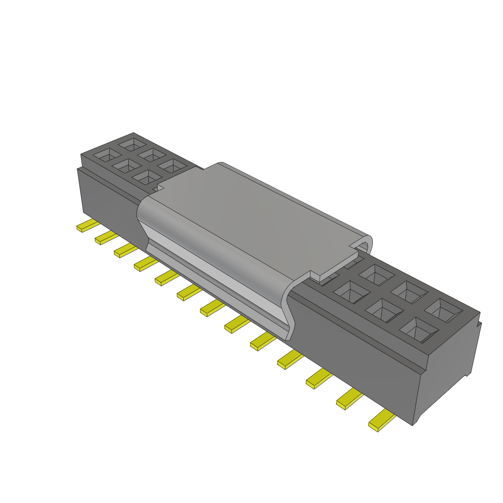 All Parts Connectors rugged connector CLM-113-02-G-D-P-TR by Samtec