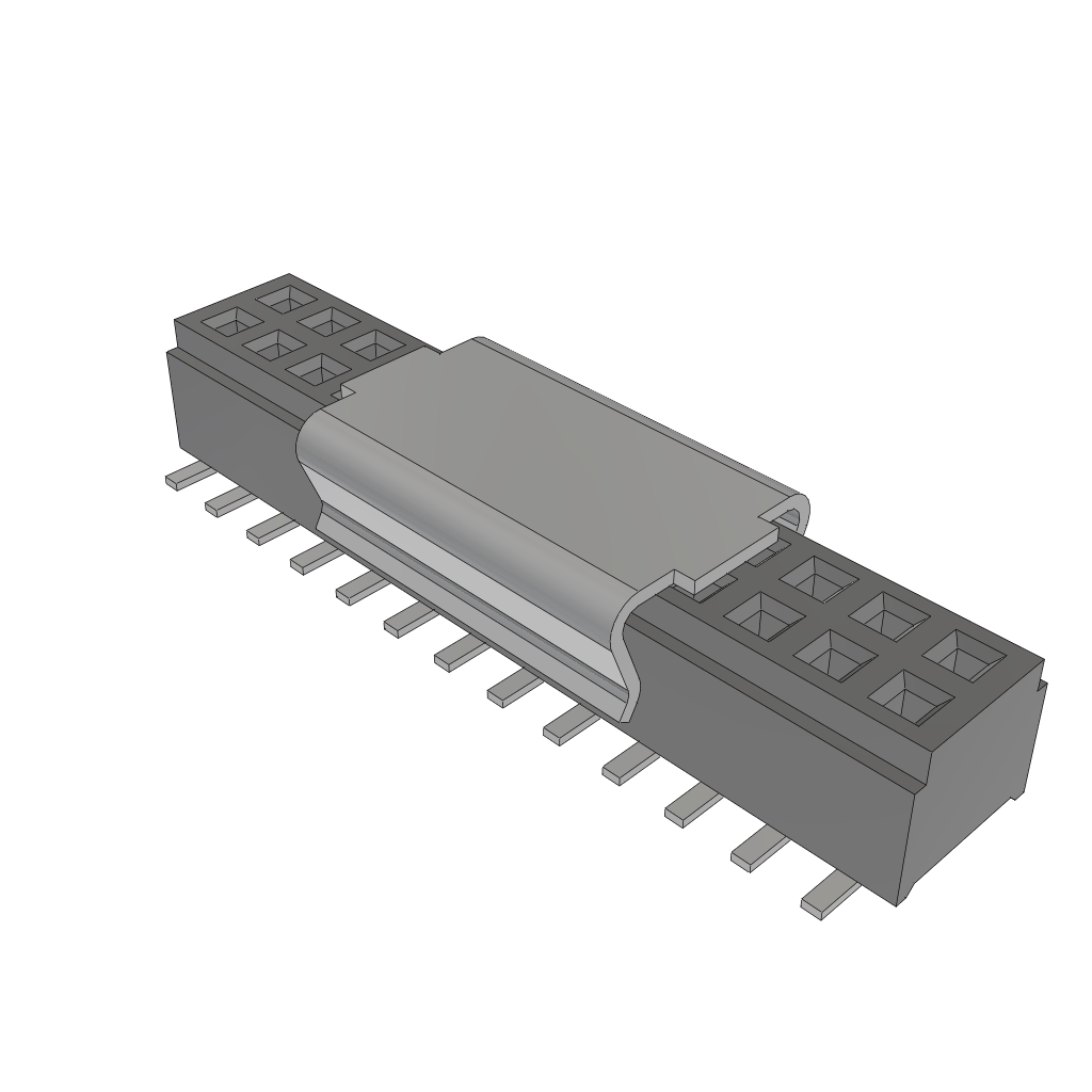 All Parts Connectors rugged connector CLM-113-02-L-D-A-P by Samtec