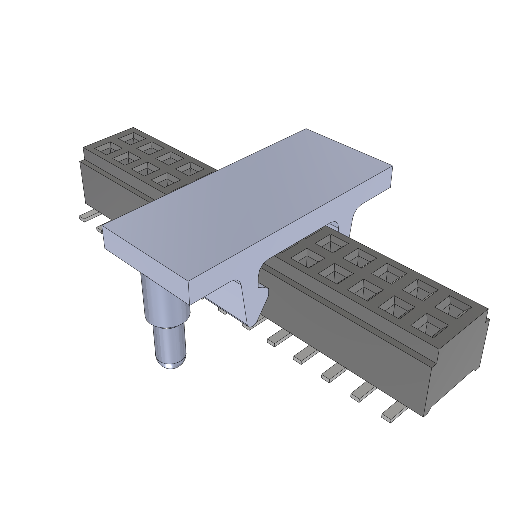 All Parts Connectors rugged connector CLM-114-02-L-D-PA by Samtec