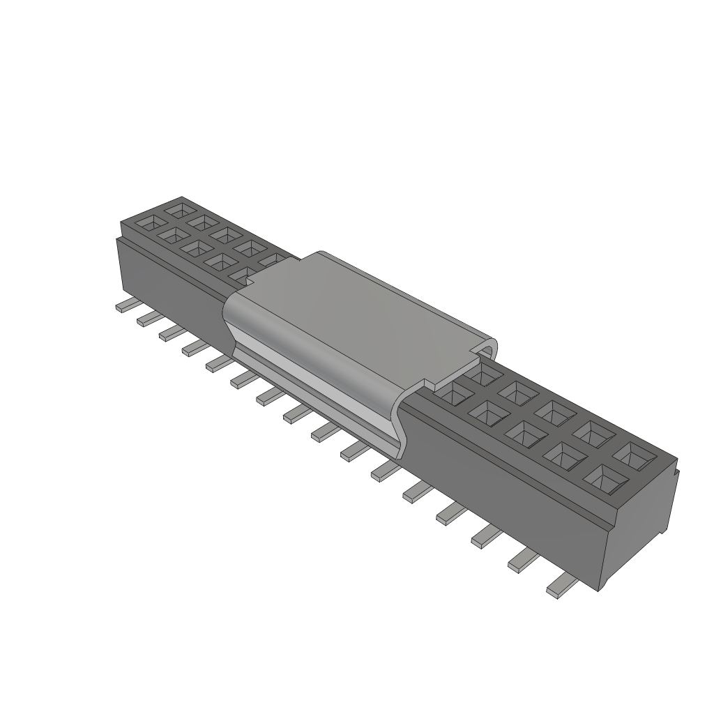 All Parts Connectors rugged connector CLM-116-02-L-D-P by Samtec