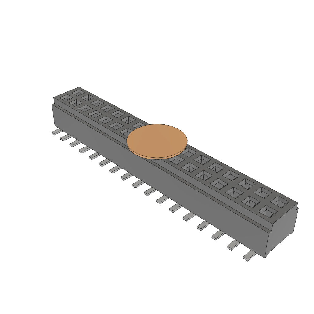 CLM-117-02-F-D-K-TR by Samtec