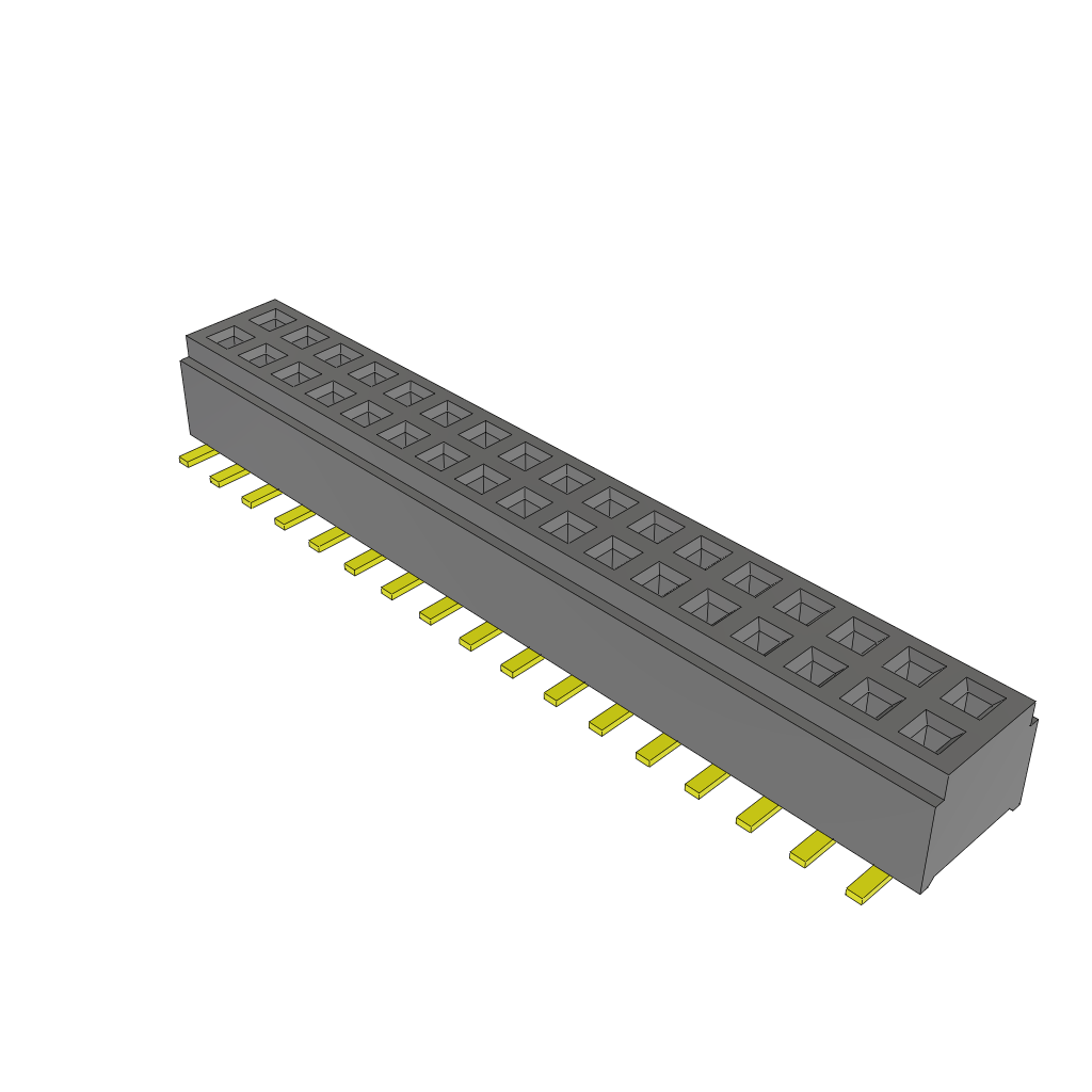 All Parts Connectors rugged connector CLM-117-02-G-D by Samtec