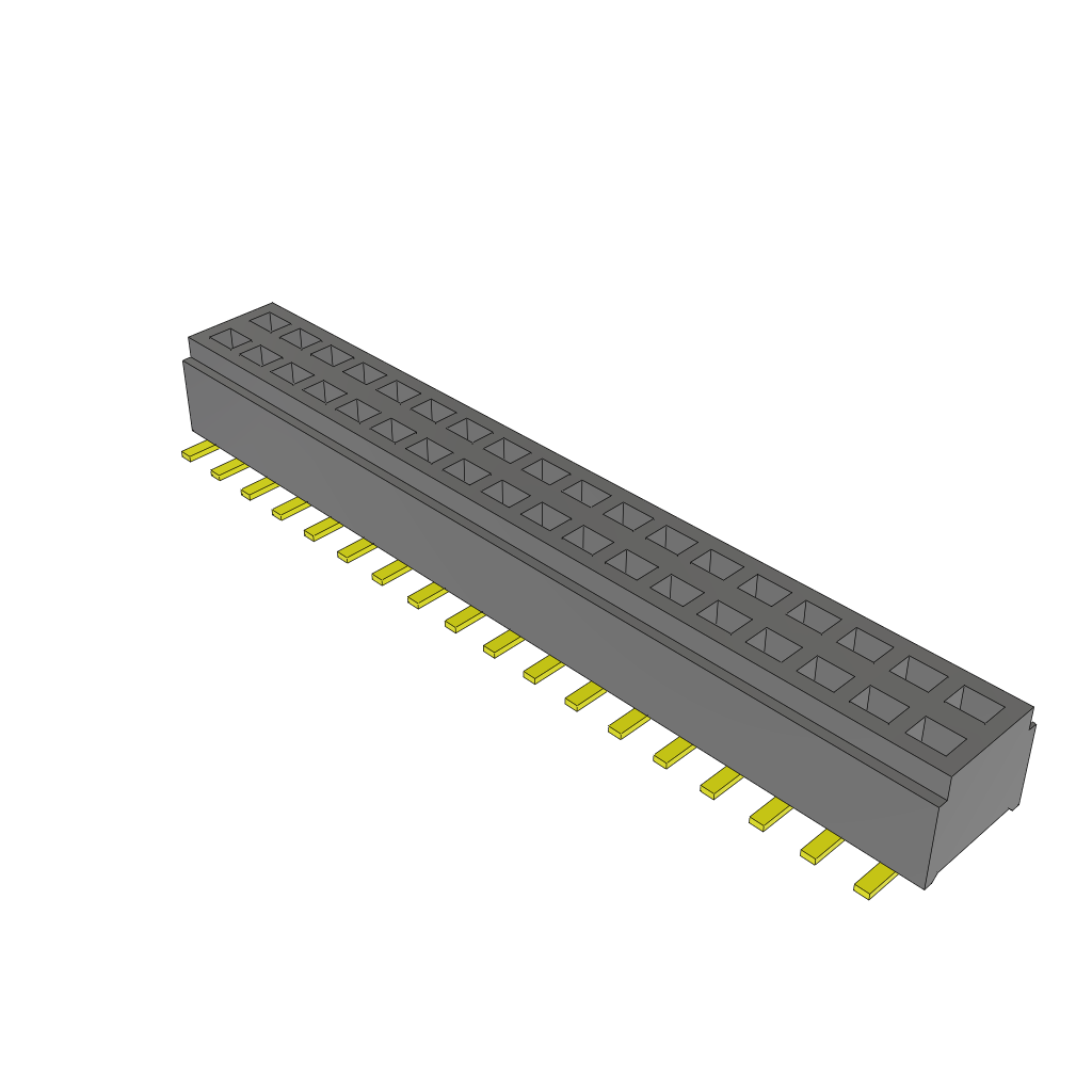 All Parts Connectors rugged connector CLM-118-02-G-D-BE by Samtec