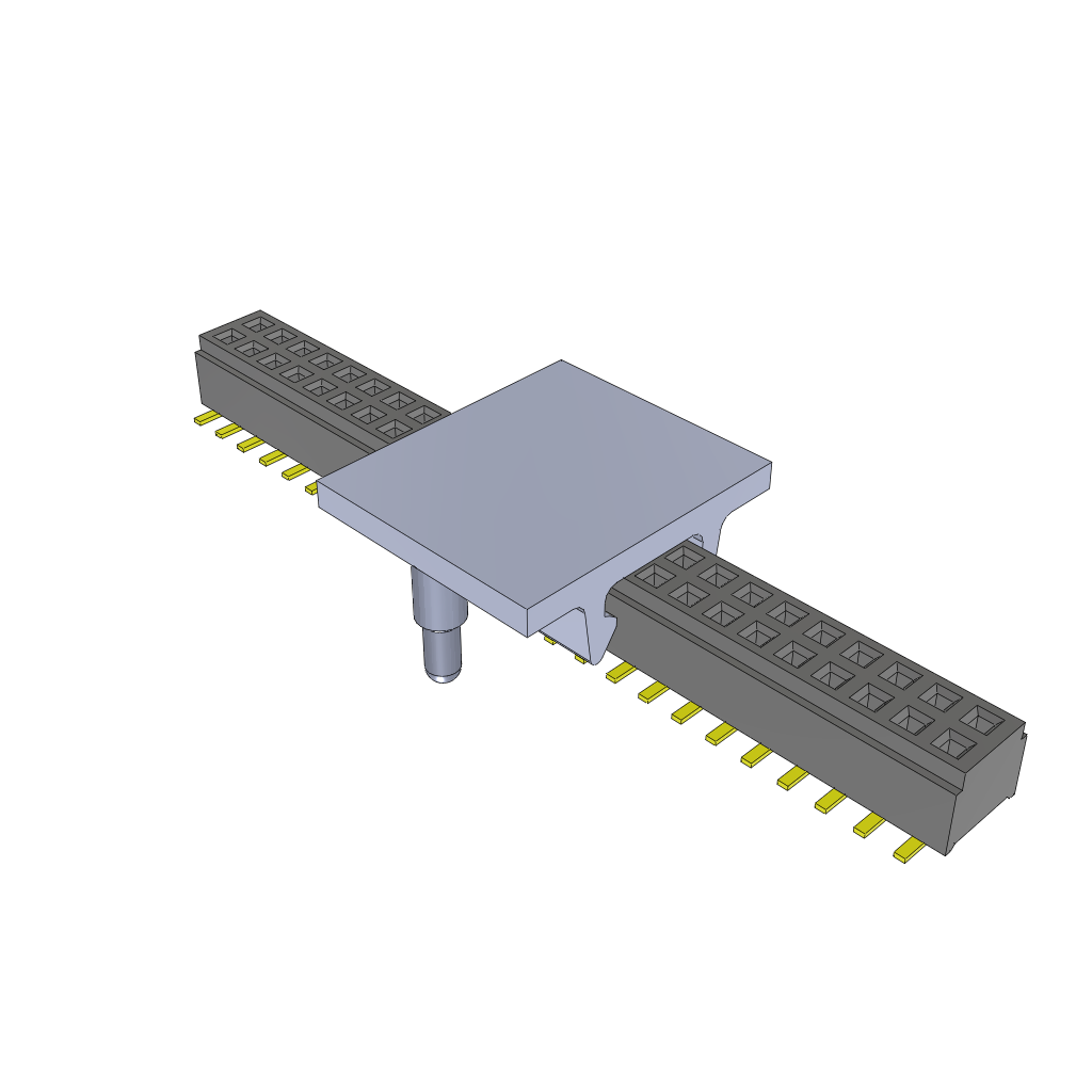 All Parts Connectors rugged connector CLM-125-02-G-D-PA by Samtec