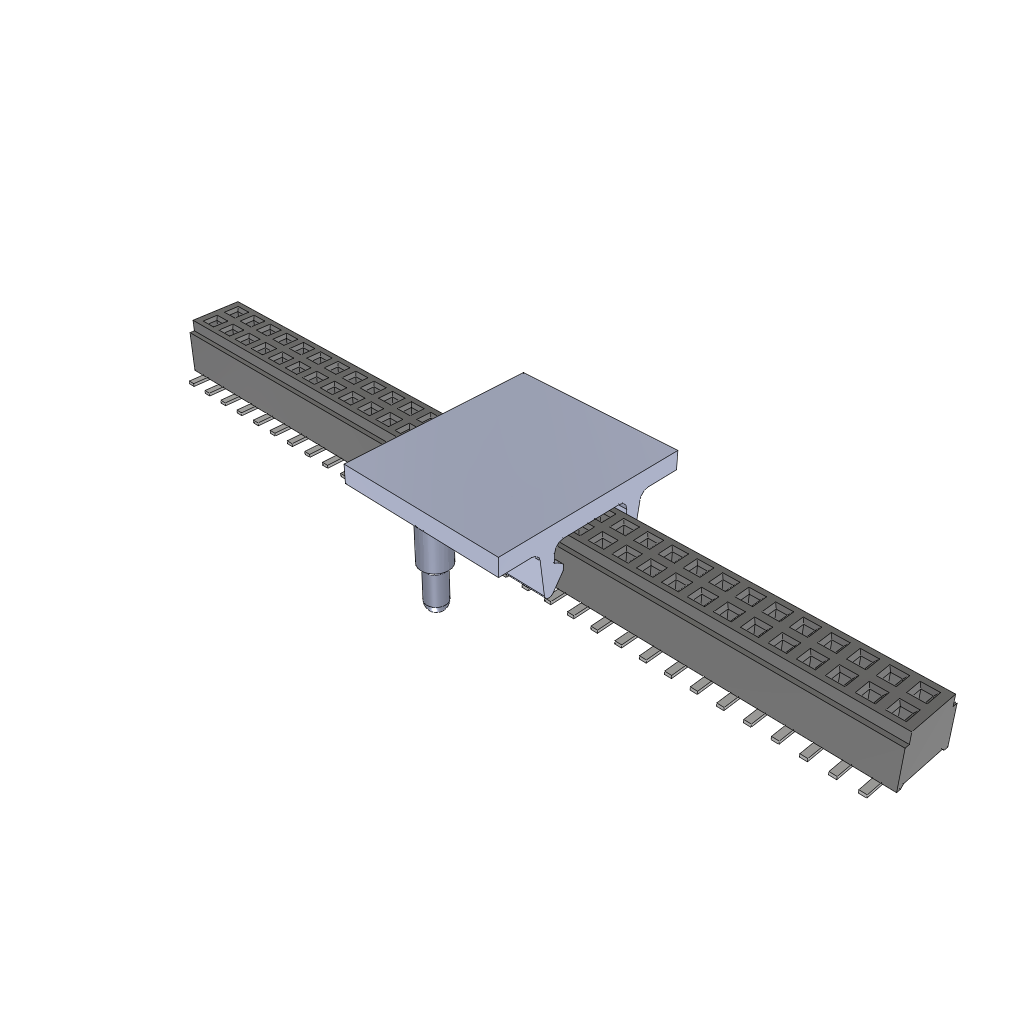 All Parts Connectors rugged connector CLM-132-02-LM-D-PA-TR by Samtec