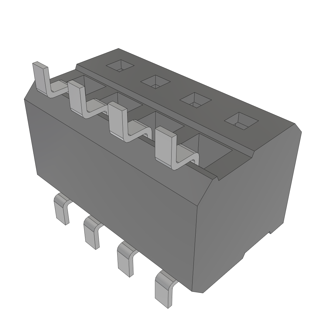 All Parts Connectors rugged connector CLP-104-02-L-DH by Samtec