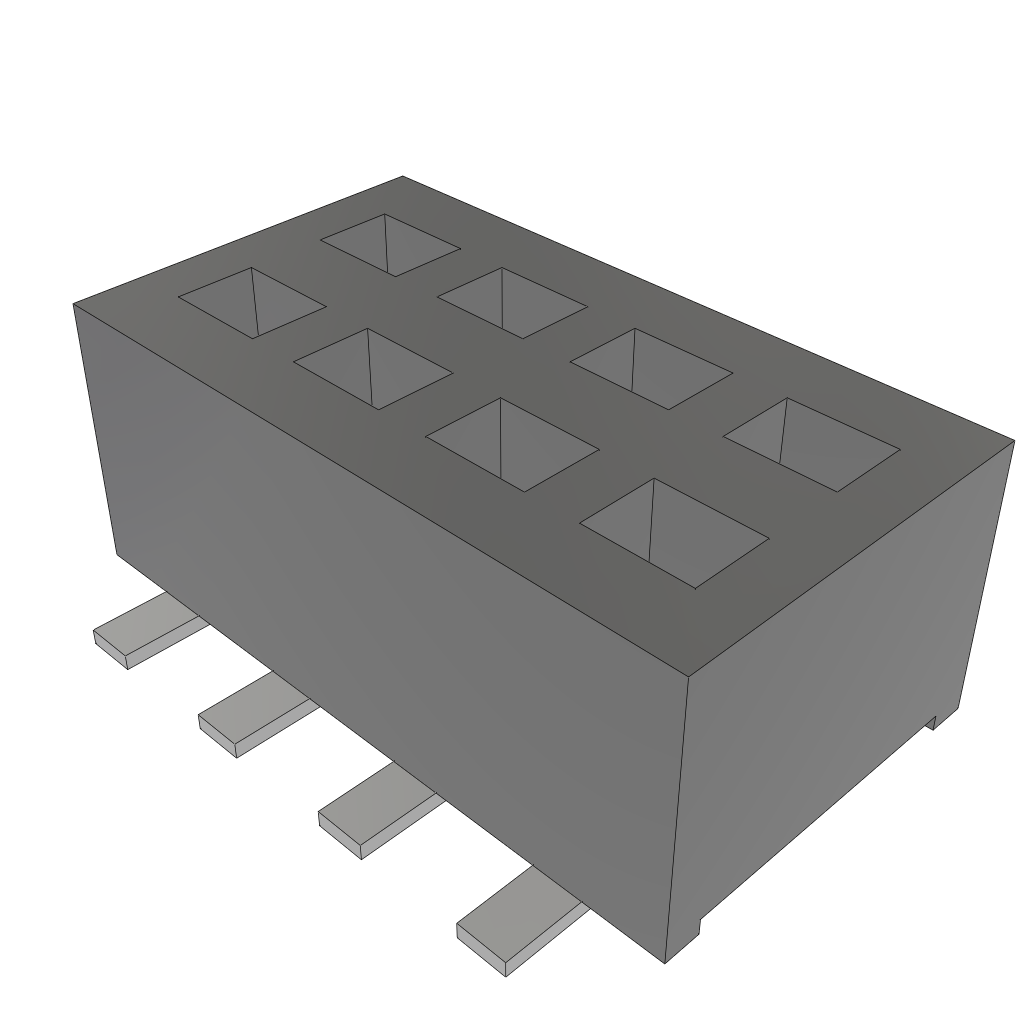 CLP-104-02-LM-D-BE by Samtec