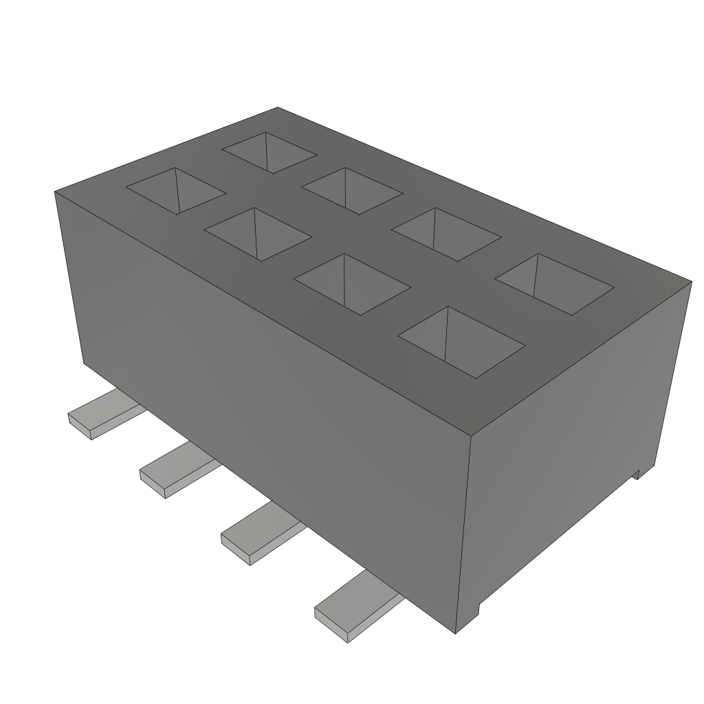 CLP-104-02-S-D-BE-A by Samtec