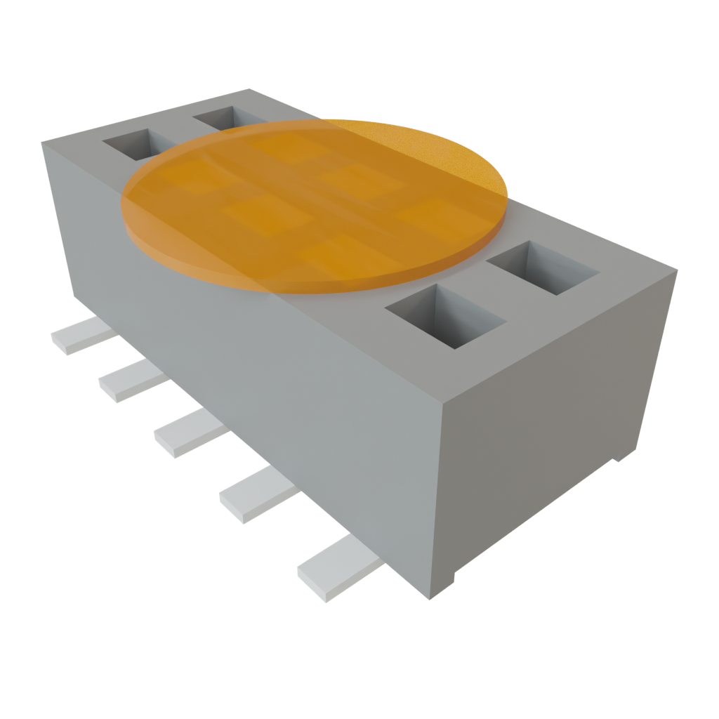 All Parts Connectors rugged connector CLP-105-02-F-D-BE-K-TR by Samtec