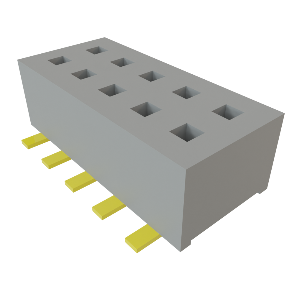 All Parts Connectors rugged connector CLP-105-02-G-D-A by Samtec