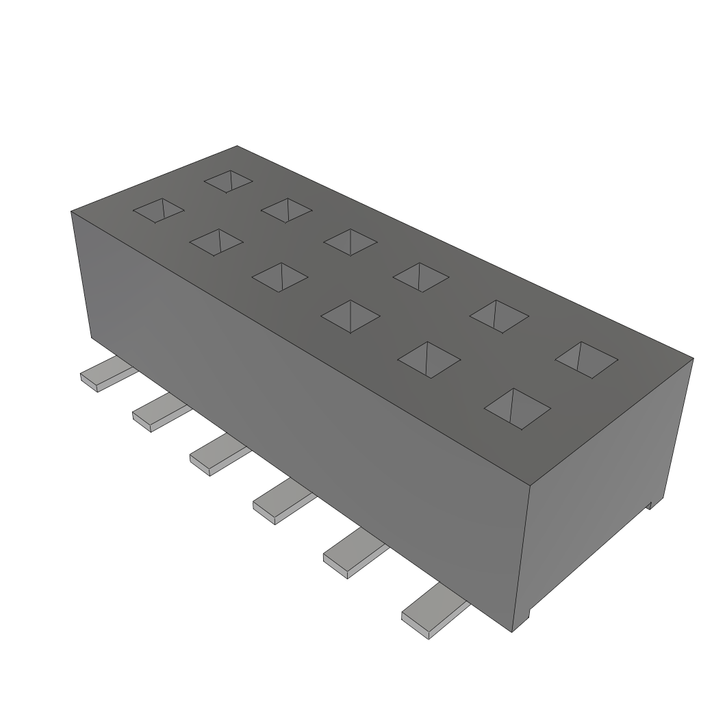 All Parts Connectors BTB Connectors CLP-106-02-FM-D by Samtec