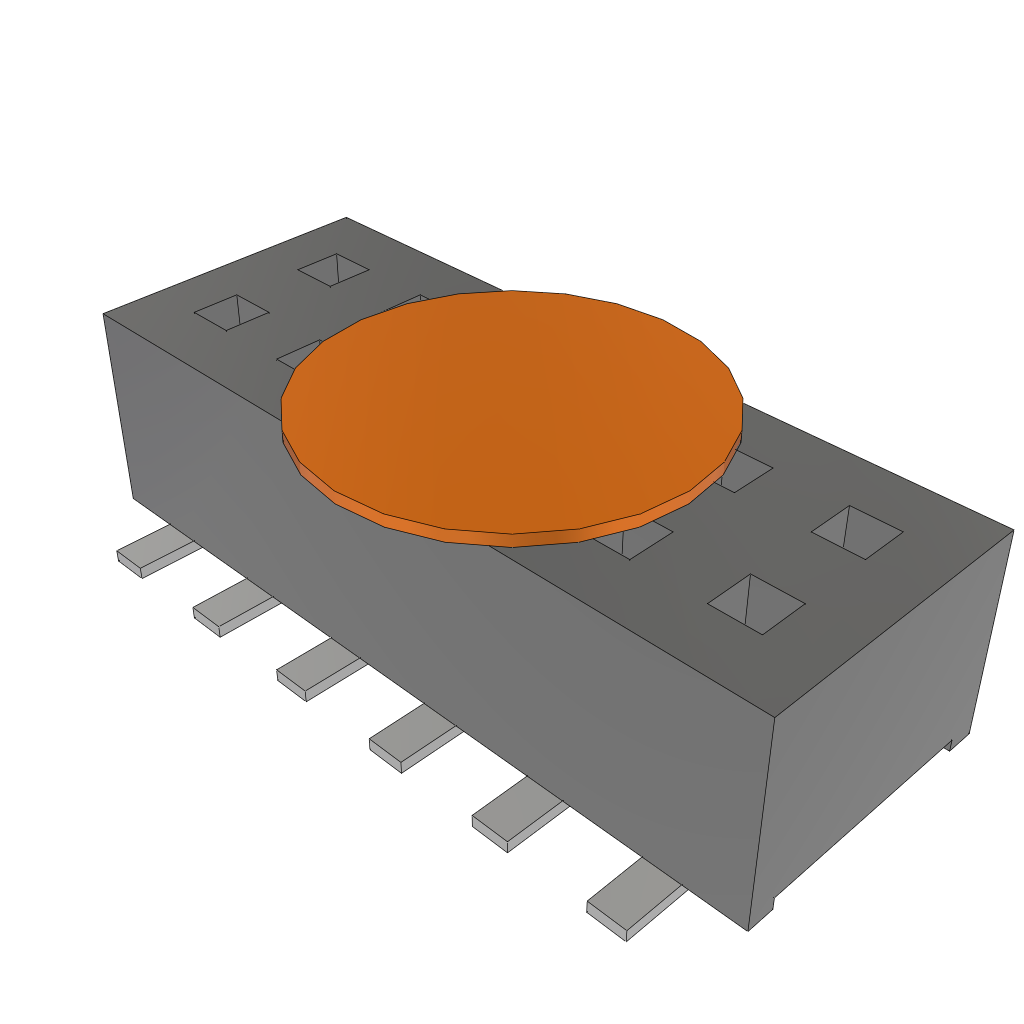 CLP-106-02-S-D-K by Samtec
