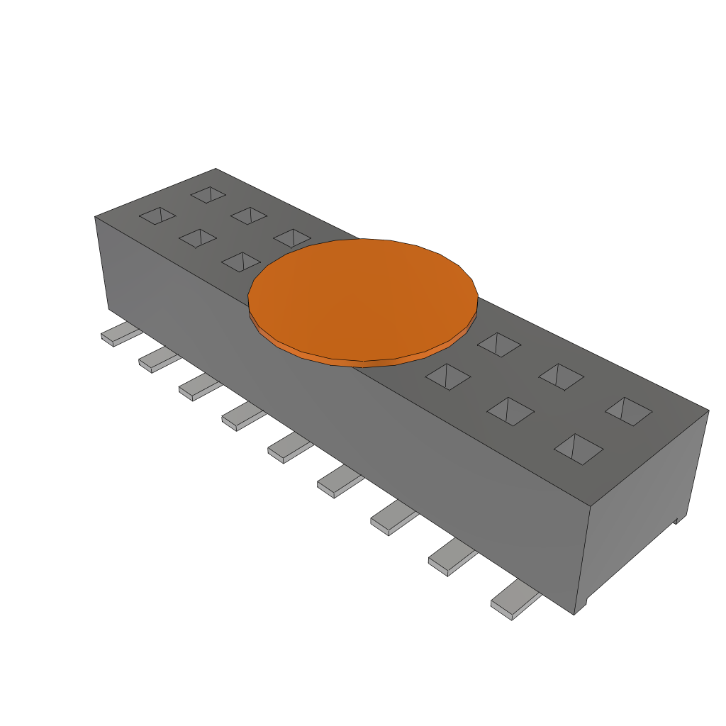 All Parts Connectors BTB Connectors CLP-109-02-F-D-A-K-TR by Samtec