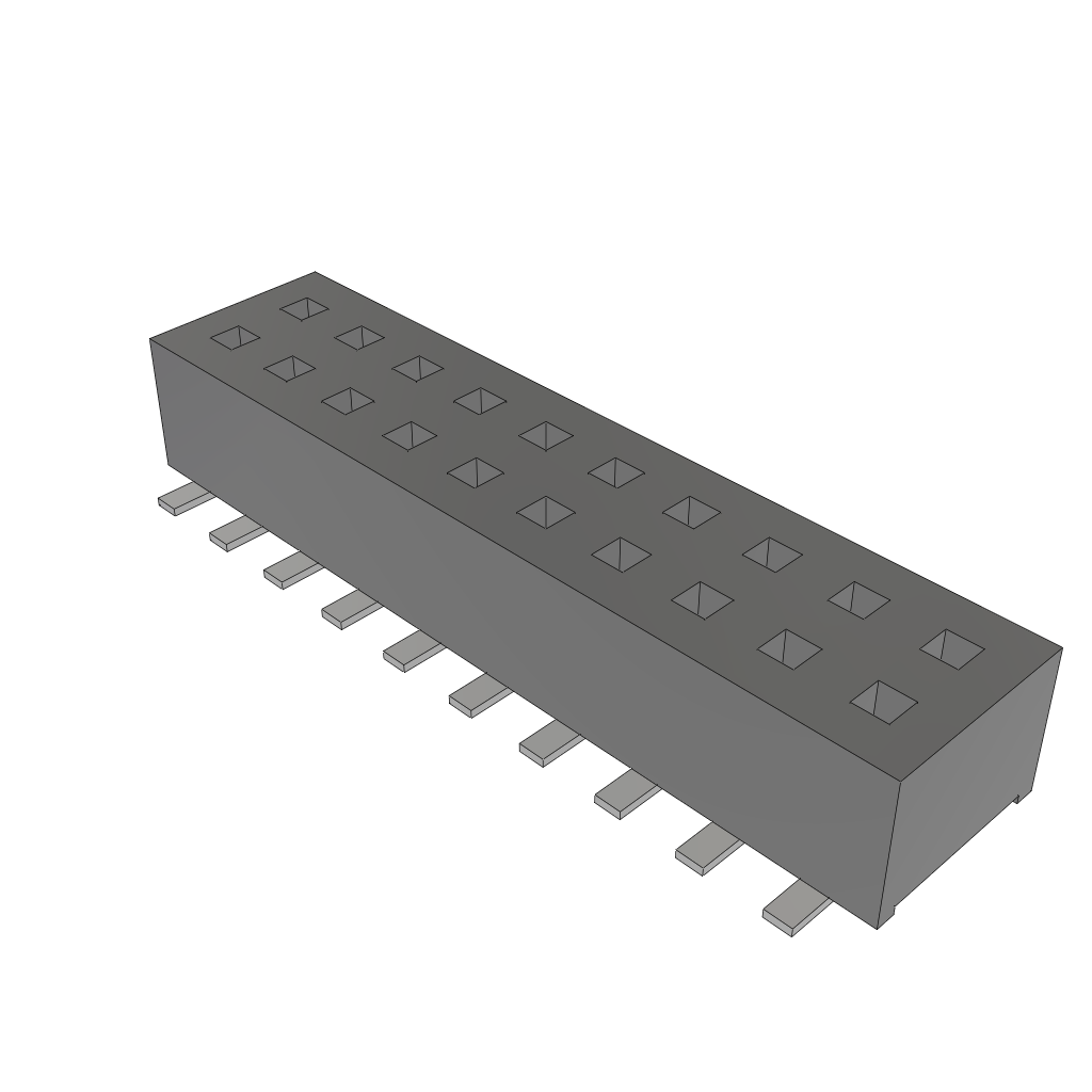 All Parts Connectors rugged connector CLP-110-02-LTL-D by Samtec