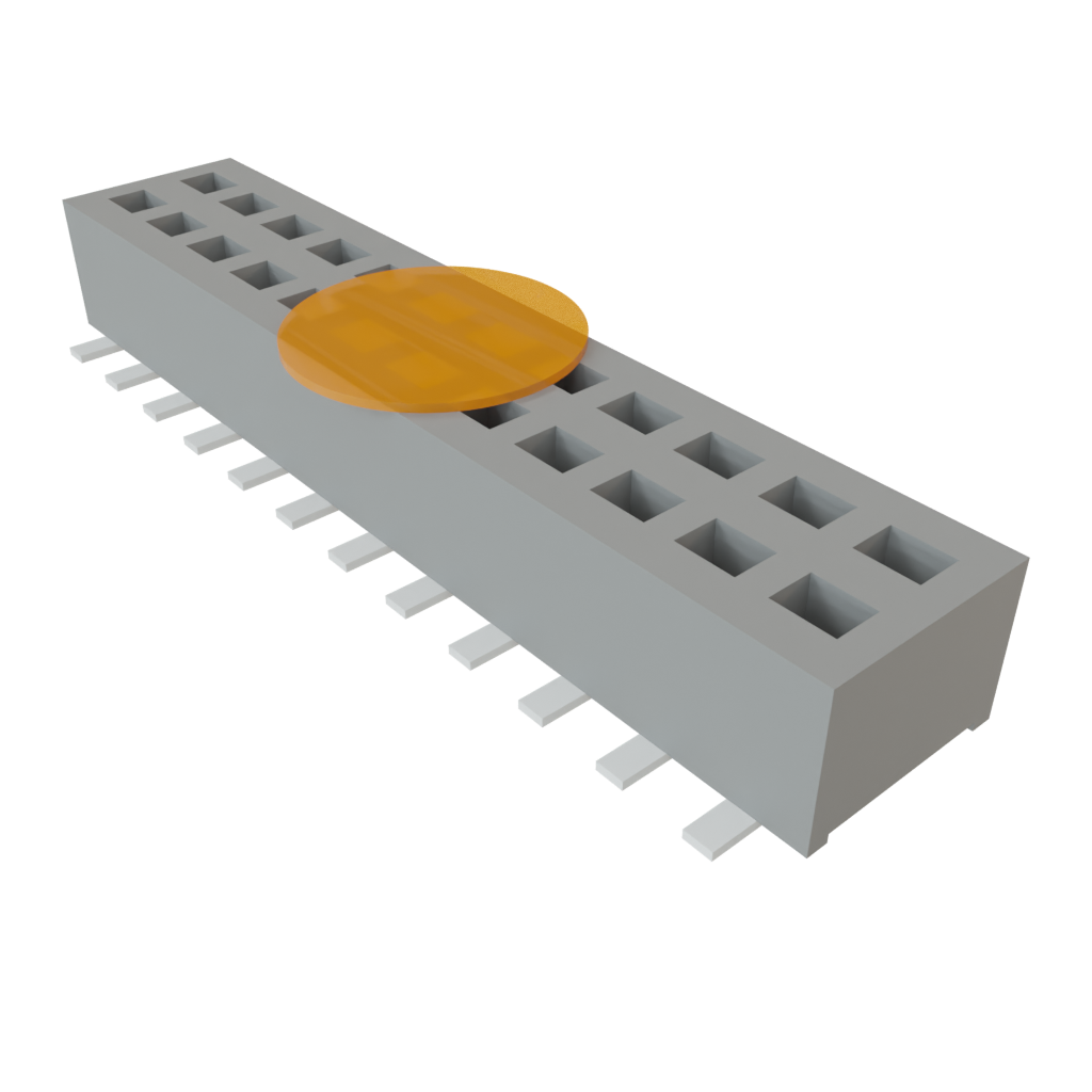 All Parts Connectors rugged connector CLP-112-02-F-D-BE-K-TR by Samtec