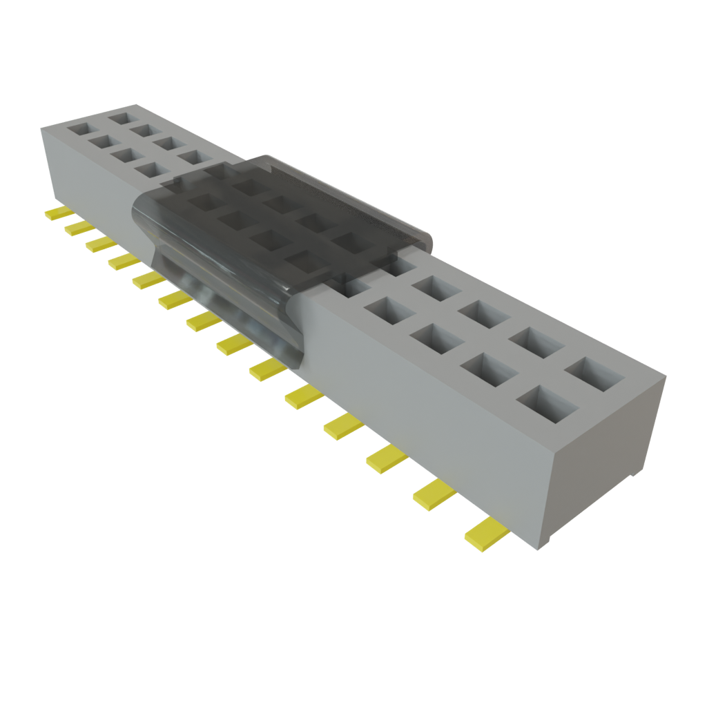 All Parts Connectors rugged connector CLP-114-02-G-D-BE-P-TR by Samtec