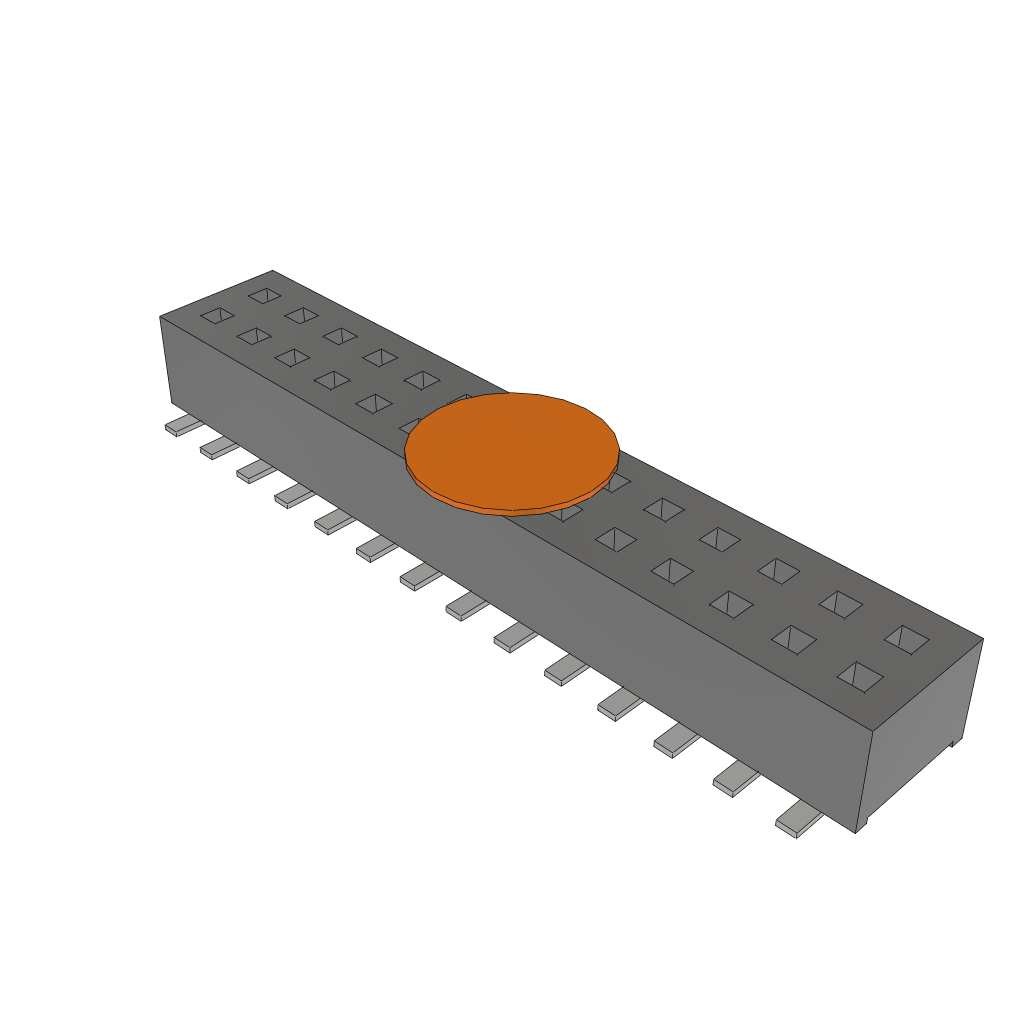 CLP-114-02-S-D-A-K-TR by Samtec
