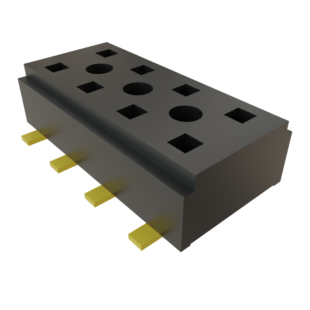 All Parts Connectors rugged connector CLT-104-02-G-D-A by Samtec